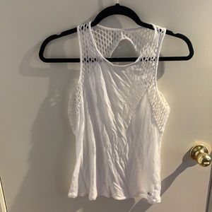 Alo white tank. Excellent condition